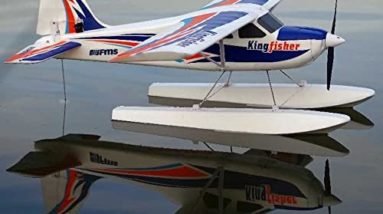 UJIKHSD RC Airplane 5-CH 1400mm (55.5") Wingspan 3 in 1 Water Sea Snow Plane RTR with Reflex (No Radio Battery Charger) Fixed Wing Glider Large Trainer RC Plane