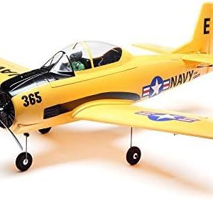 E-flite RC Airplane T-28 Trojan 1.1m BNF Basic Transmitter Battery and Charger not Included with AS3X and Safe Select EFL08250