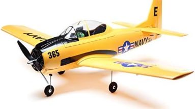 E-flite RC Airplane T-28 Trojan 1.1m BNF Basic Transmitter Battery and Charger not Included with AS3X and Safe Select EFL08250