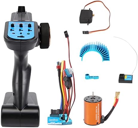 rc car controller and receiver kit with servos