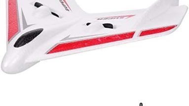 GoolRC FX601 RC Airplane, 2.4Ghz 2 Channel Remote Control Plane, Easy to Fly RC Aircraft for Beginners Kids and Adults