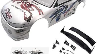 rc car body shells 1/10 scale shark bodies