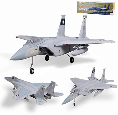 FMS F-15 Eagle V2 64mm EDF RC Jet – 4 Channel PNP (No Radio/Battery), For Intermediate/Adult Flyers