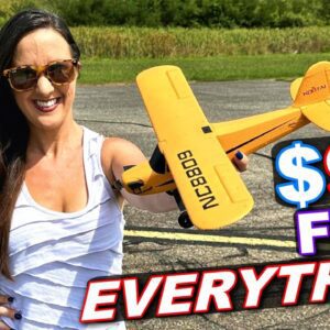LEARN TO FLY RC Airplanes for Under $100 - Piper J3 Cub