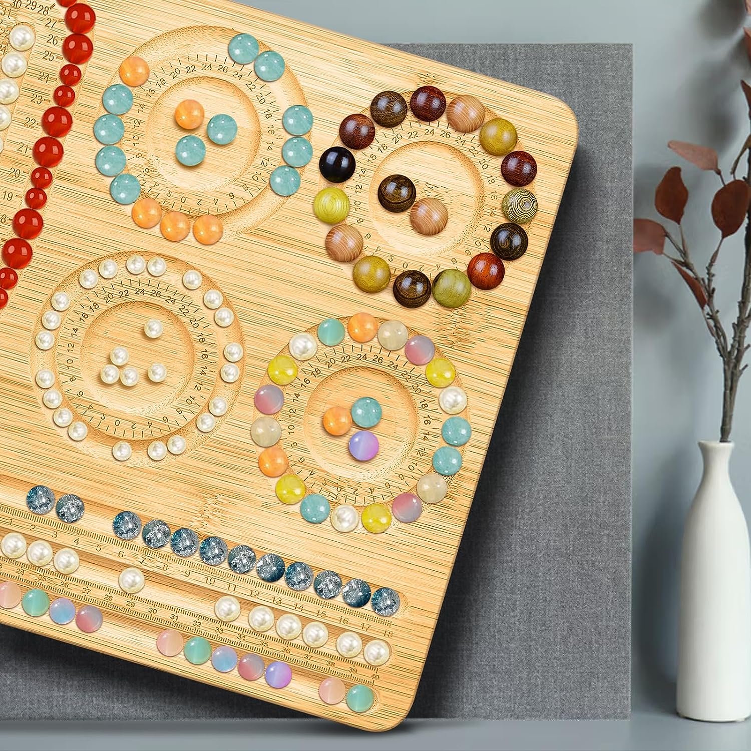 Bead Boards For Jewelry Making Bamboo Bracelet Measurement