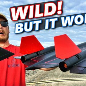 SR-71 Blackbird - They THOUGHT of EVERYTHING for this RC EDF Jet!