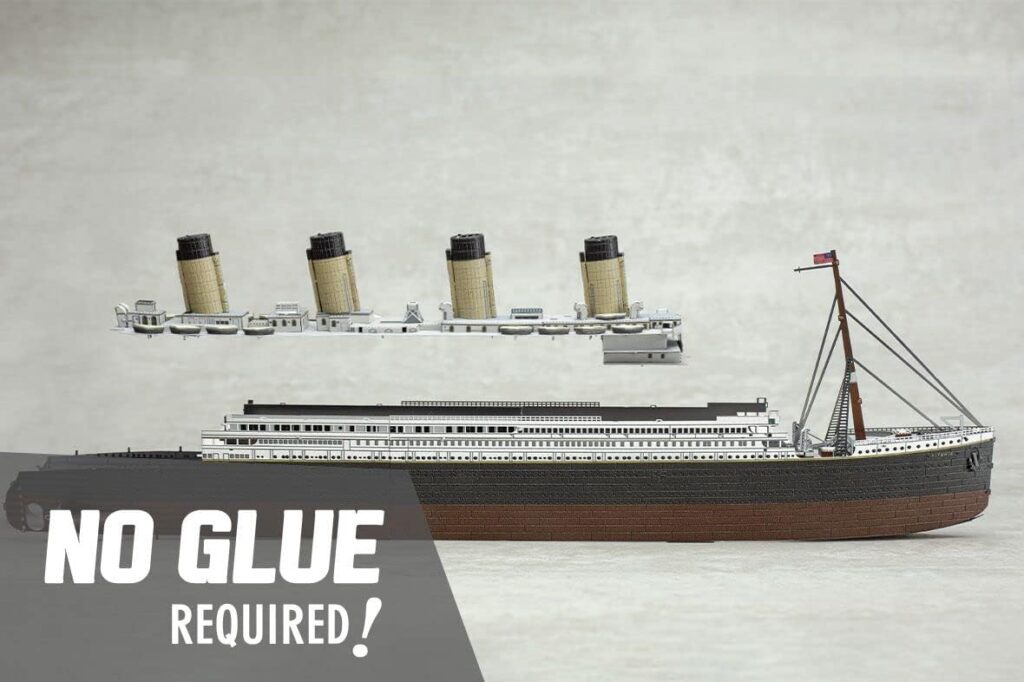 Metal Earth Titanic Ship Review