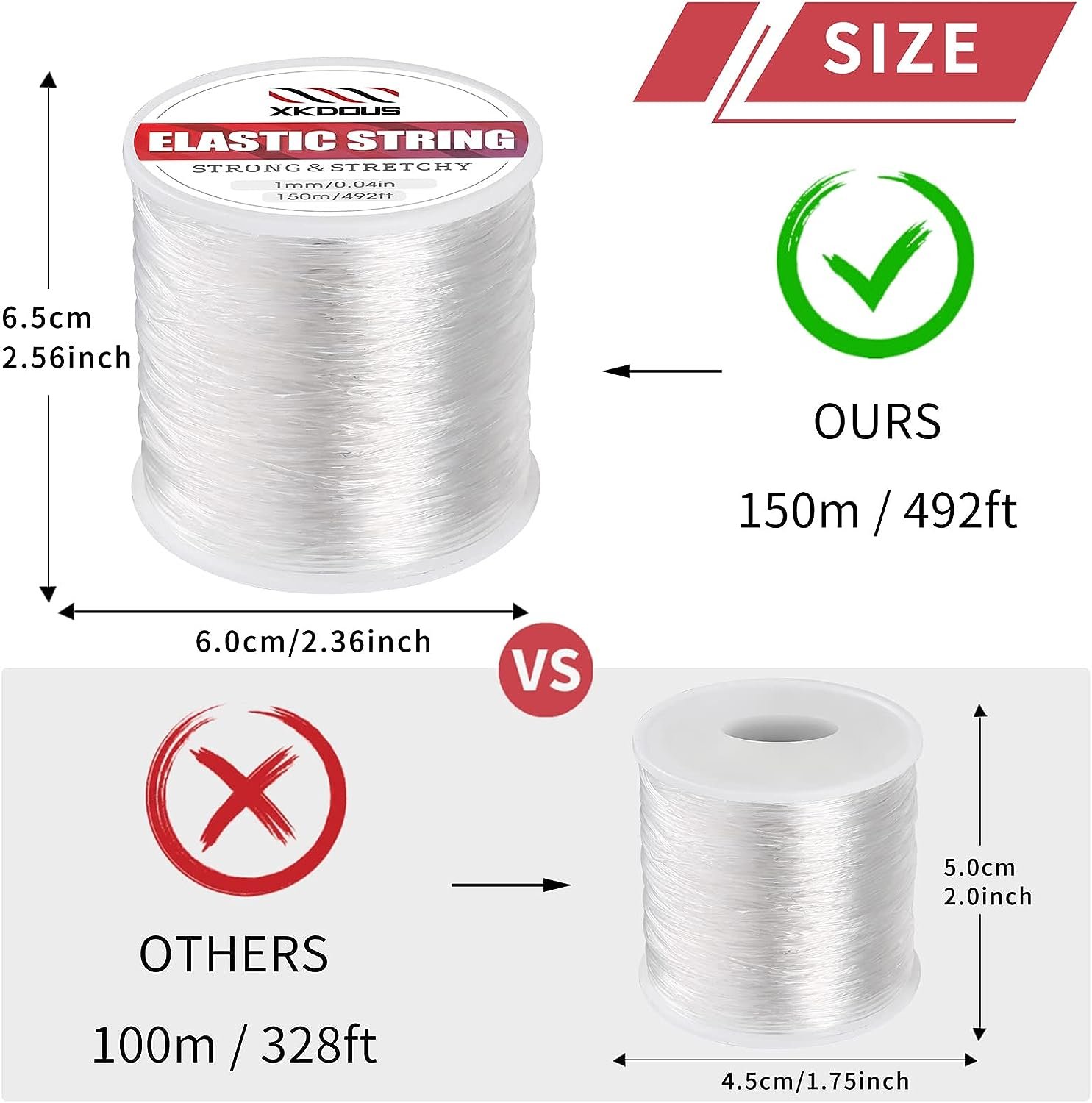 XKDOUS Elastic Bracelet String Review