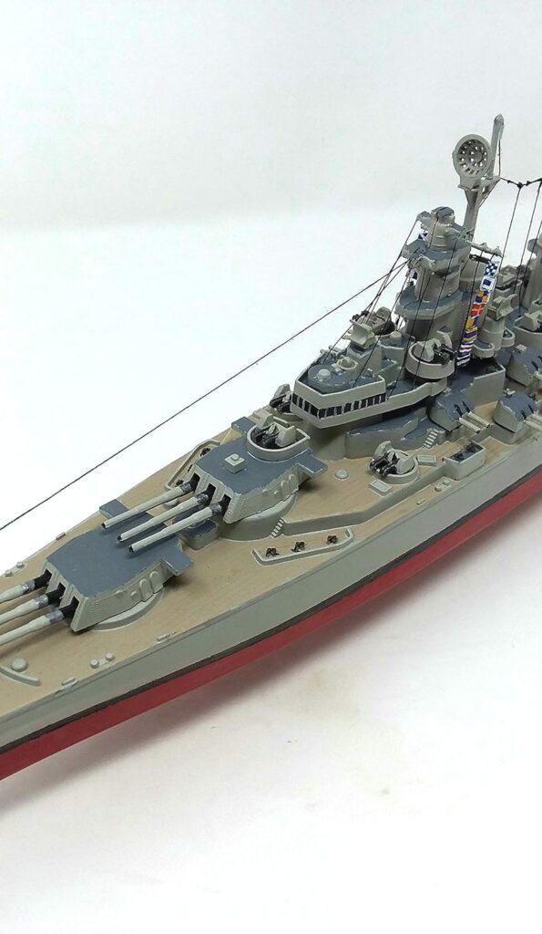 Atlantis USS Iowa Big Battleship Plastic Model Kit 1/535 Toy and Hobby