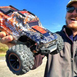 $51 BRUSHLESS 4WD RC Car with 2 batteries & LEDs!!!
