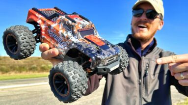 $51 BRUSHLESS 4WD RC Car with 2 batteries & LEDs!!!