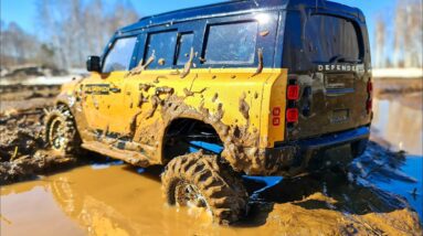 The Ultimate RC Off-Road Challenge: Unstoppable Land Rover Defender (Traxxas TRX4)