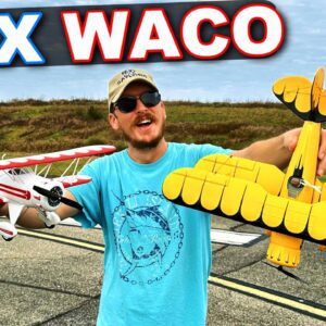 NEW RC Biplane!!! UMX Waco with FLIGHT STABILIZATION!