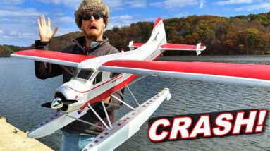 WATER PLANE CRASH!!! Tower Hobbies DHC-2 Beaver 1.5m RC Airplane