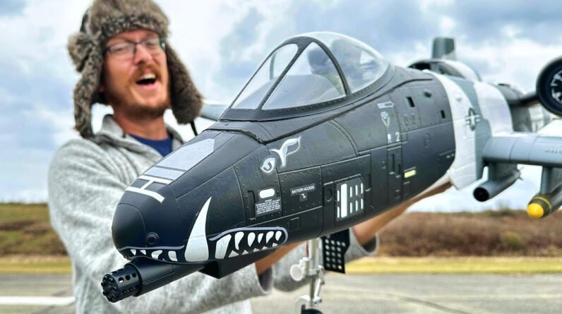 AWESOME A-10 BRRRT TWIN 70mm Thunderbolt II RC EDF Jet Warbird!!!