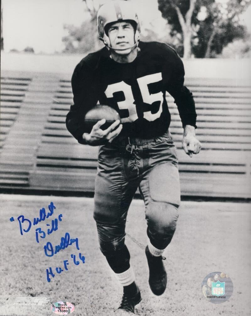 Bullet Bill Dudley Hof 66 Signed Autographed 8x10 Photo W/Coa - Autographed NFL Photos