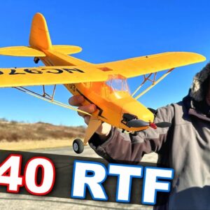 Flying Bear J3 Cub BEGINNER FRIENDLY RC Airplane