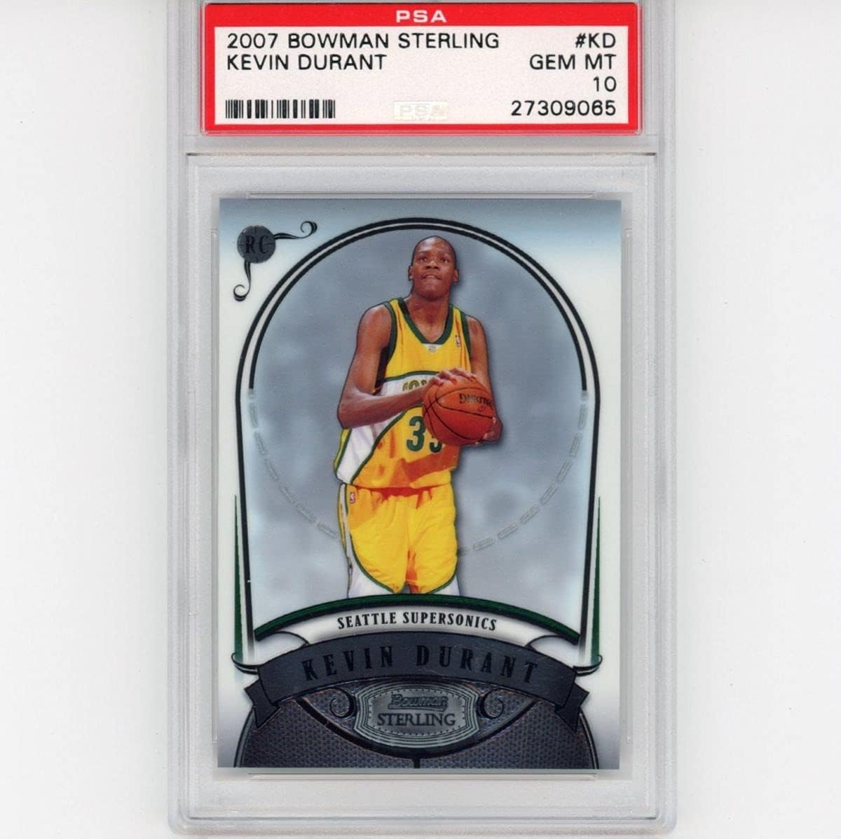 Kd Rookie Card Kevin Durant Rookie RC Basketball Card PSA 10 Gem Mint Review