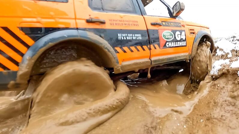 Land Rover Discovery MST CFX vs. Nature's Fury 2: Water and Ice Off-road Challenge