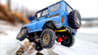 UAZ Hunter | Traxxas TRX4 | D1RC | Cross RC SP4 Demon – Ice Adventure in the Deep Forest by RC CARS
