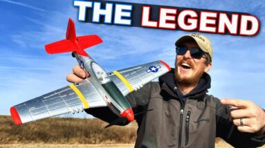 MOST LEGENDARY RC Plane! Miniature P-51 Mustang!!!