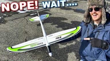THIS RC PLANE WASN'T MADE TO DO THIS!!!!