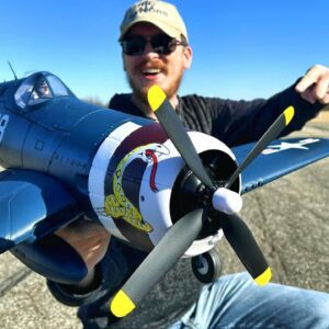 1100mm Warbird ONLY $230 w/ RETRACTS, FLAPS, & LIGHTS!! - Arrows Corsair