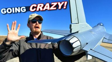 AI took over RC Fighter JET!!! - FMS F-16C 70mm
