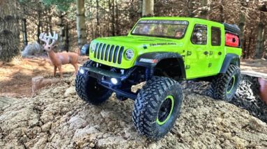 NEW Course DOUBLED in SIZE! - BRAND NEW!!! Axial SCX24 Jeep Gladiator!!!