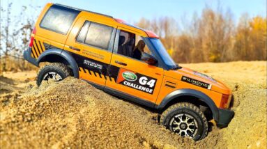 Autumn Blaze: Orange RC Land Rover Discovery Thrills Await!