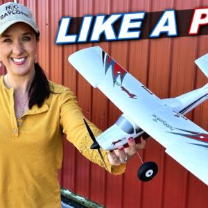 EASIEST TO FLY Micro Trainer RC Airplane! - HobbyZone Apprentice STOL S
