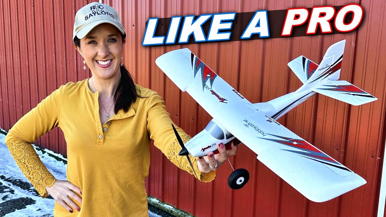 EASIEST TO FLY Micro Trainer RC Airplane! - HobbyZone Apprentice STOL S