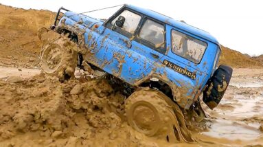Mud, Ice, and Mayhem: UAZ Hunter's Extreme Off-Road Adventure