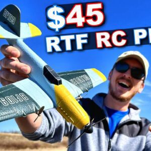 UNDER $50 RC Warbird!!! Miniature BF109 Military Plane