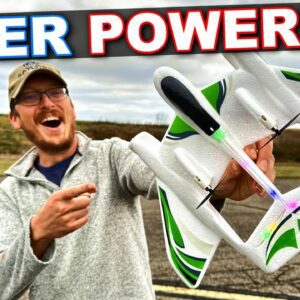 YOU WON'T BELIEVE this $60 OVERPOWERED Land, Air, and Sea RC Plane