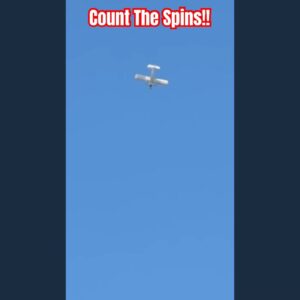 How many times does it Spin Around?! #rcplane #rc #airplane