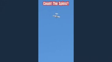 How many times does it Spin Around?! #rcplane #rc #airplane