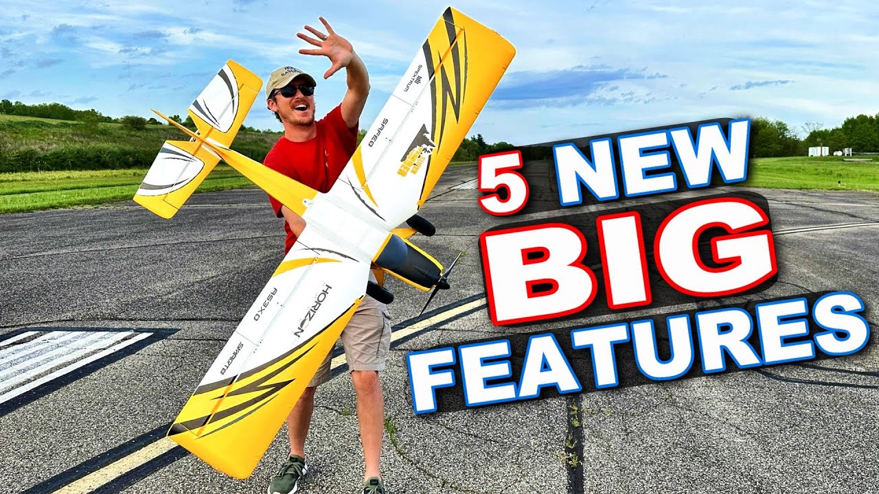 Eflite Super Timber 1.7m RC Airplane!!! 5 NEW ADVANCED Features On BIG