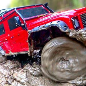 Stuck in the Mud: RC Cars Trapped in the Impossible Mud Bounty Hole!