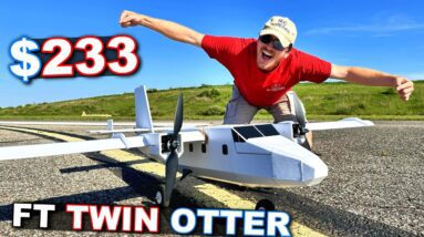 TWIN Motor HUGE High Performance RC Airplane!!! - FT Twin Otter