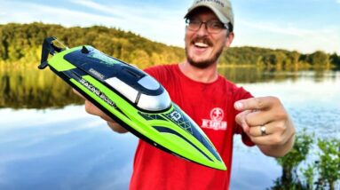 $60 RC Boat RTR with TWO Batteries! - DeeRC RC Boat on AMAZON