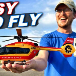EASY TO FLY Brushless RC Helicopter For Beginners!!! - RC Era c190