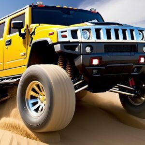 Extreme Sand Storm Racing with RC Hummer H2!