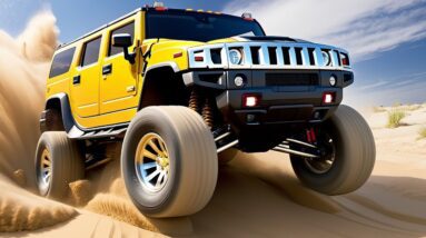 Extreme Sand Storm Racing with RC Hummer H2!