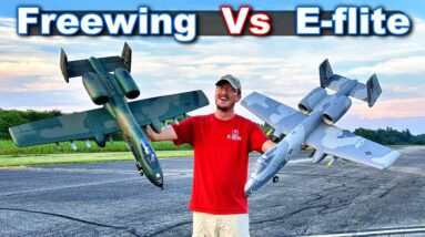 $270 RC Warbird BETTER THAN $430 RC A-10 Thunderbolt???