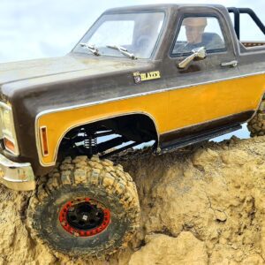 Chevrolet K5 Blazer RC CAR | FMS FCX10 Upgrade and Off-Road Test | Interior, Driver, and New Wheels