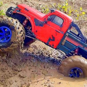 Remote Control MONSTER Truck Crazy MUD Racing