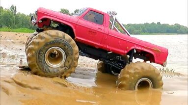 Remote Control MONSTER Truck MUD Racing