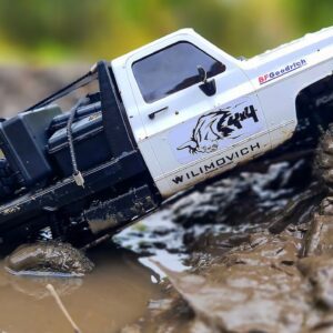 Flatbed Classic Mod RTR by Fair RC — Off-Road Test Drive: Forest, Mud, Swamps & Rocks!