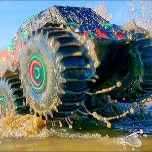 Remote Control MONSTER Truck Sherp – MUD Off Road Adventure!